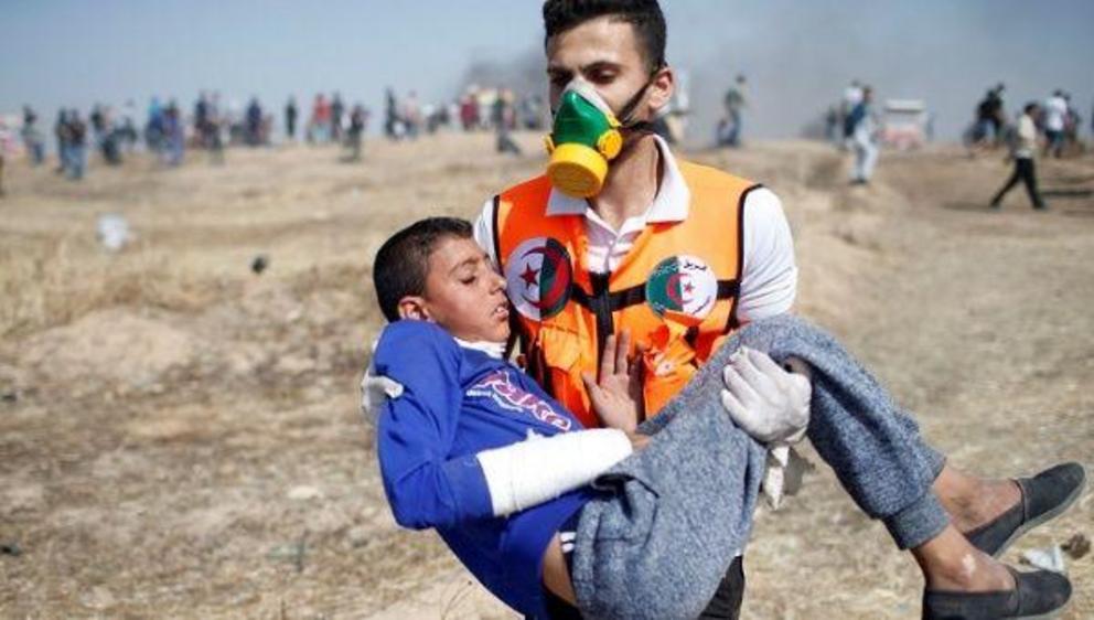 According to the U.N. at least 12 children were murdered by Israeli forces. | Photo: Reuters