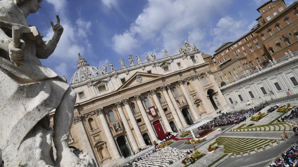 St Peter's Basilica in Vatican City. © Alberto Pizzoli / AFP