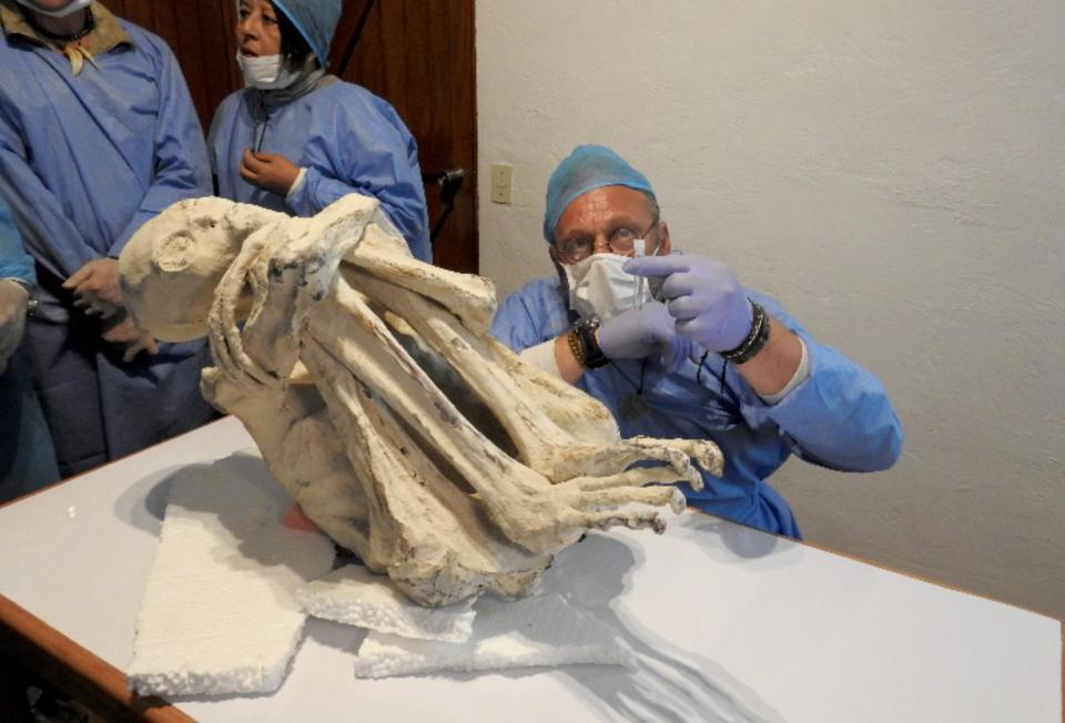 Three-fingered ‘alien Mummy’ Dug Up In Peru Could Be New Species Of ...