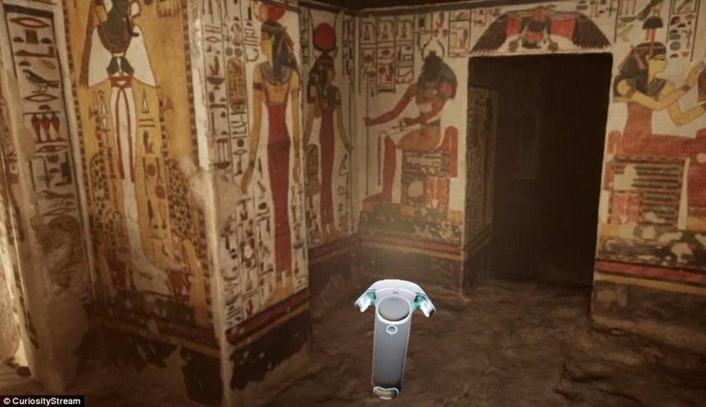 From vivid paintings of the guardians of the underworld, to countless hieroglyphs and the ancient gods, the stunning VR tour captures the site as the ‘original artists and architects created’