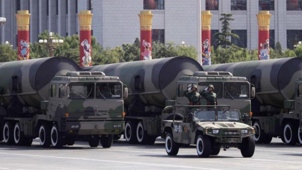 FILE PHOTO: Chinese nuclear-capable missiles © Nir Elias / Reuters