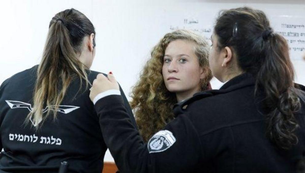 Ahed Tamimi has been held in an Israeli prison since December 18. | Photo: EFE