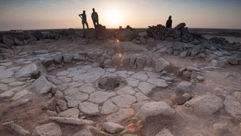 An archaeological site in Jordan, where traces of the oldest bread were found in the 14,400-year old fireplace