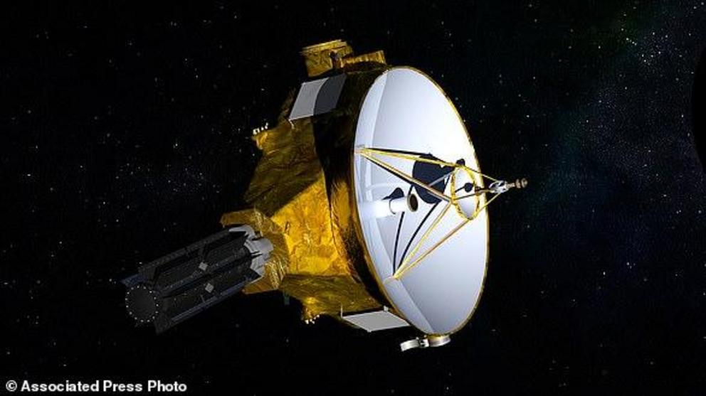 This illustration provided by NASA shows the New Horizons spacecraft. The probe whipped past Pluto in 2015 and is headed to 2014 MU69 for an attempted 2019 flyby of the tiny, icy world on the edge of the solar system