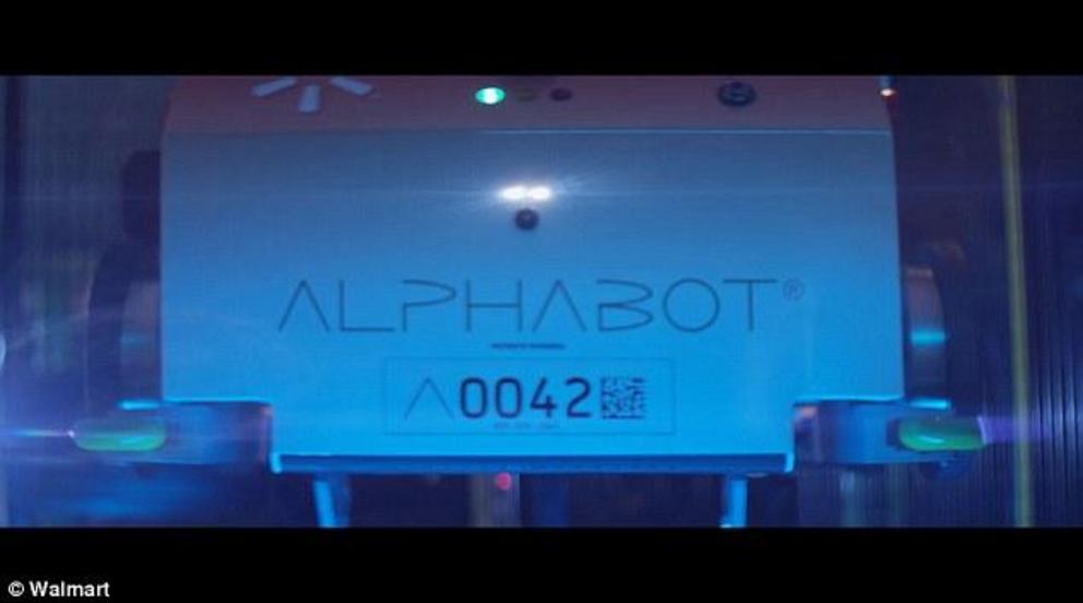 Walmart announced Friday that it will soon incorporate automated robotic carts, called Alphabots, in one of its superstores in Salem, New Hampshire