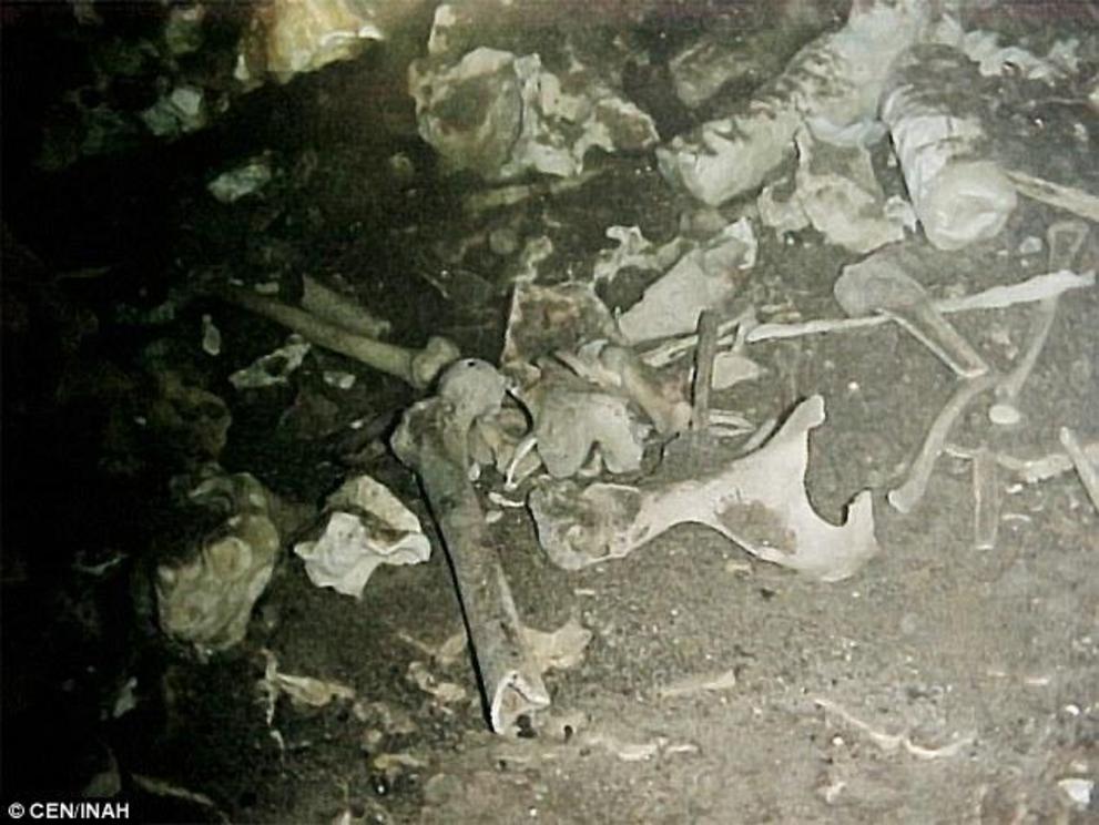 Yucatan’s caves weren’t always underwater; towards the end of the Ice Age, rising sea levels swallowed up the area. Eve's bones (shown), however, remained mostly intact more than 70 feet beneath the surface