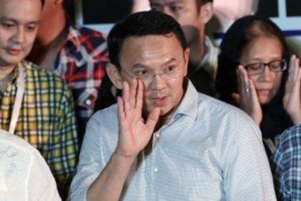 Ahok was accused of attacking the Koran and imprisoned in 2017. 