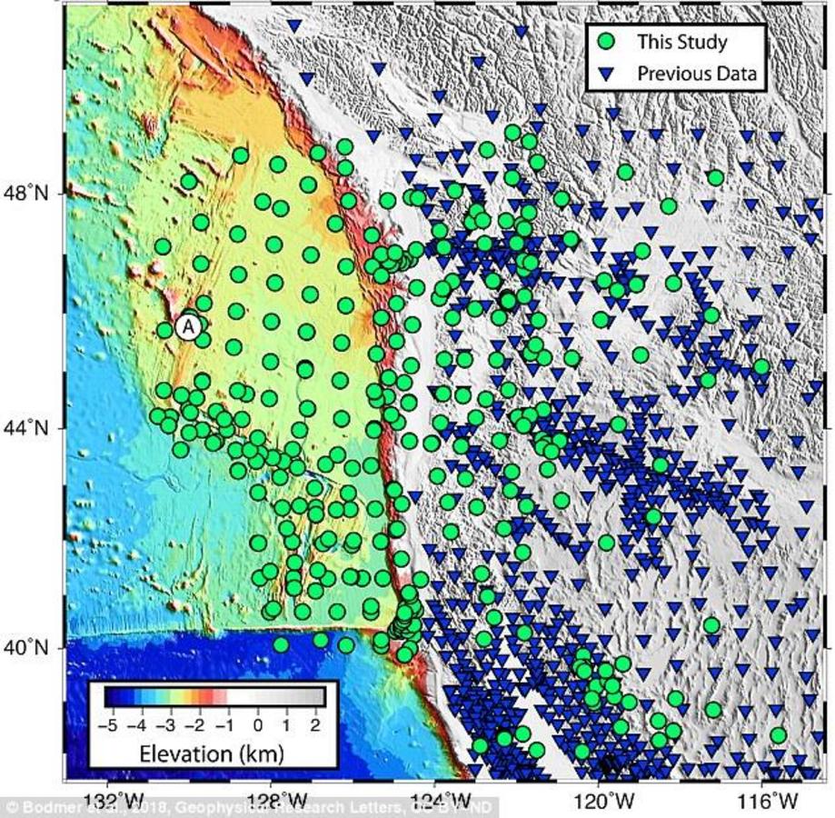 Researchers reveal the 'danger points' of the Cascadia fault Nexus