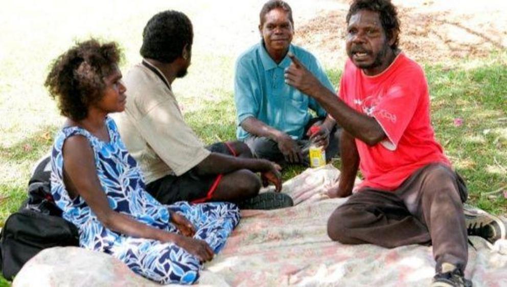 A group of indigenous Australians. | Photo: EFE
