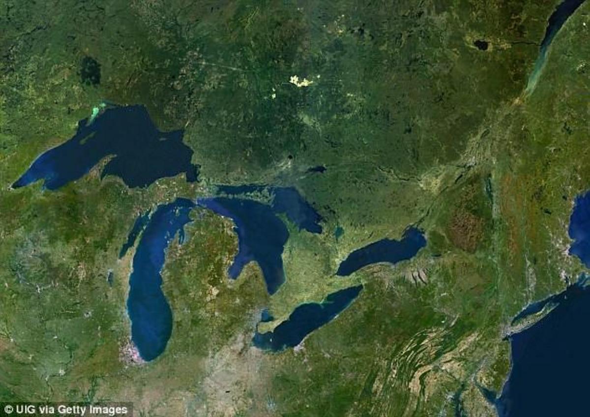 Пять великих озер Северной Америки