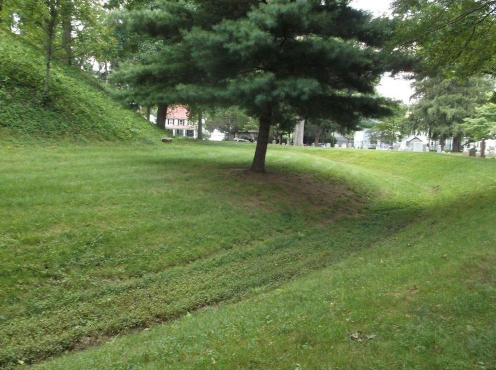 The ancient mounds of Marietta, Ohio.