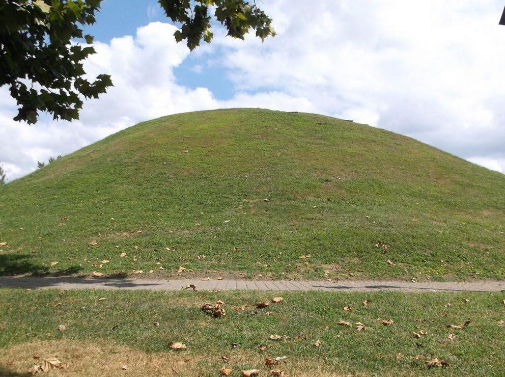 Adena Mounds in Charleston, West Virginia.