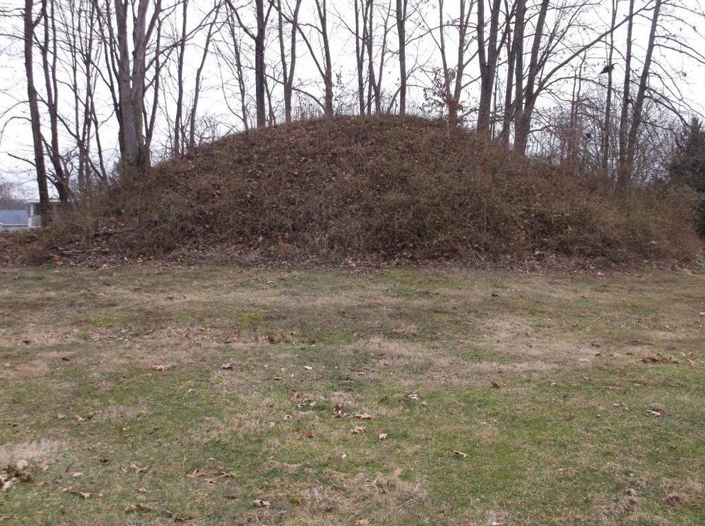 Adena burial mounds on the Wolf Plains in Athens County, Ohio.