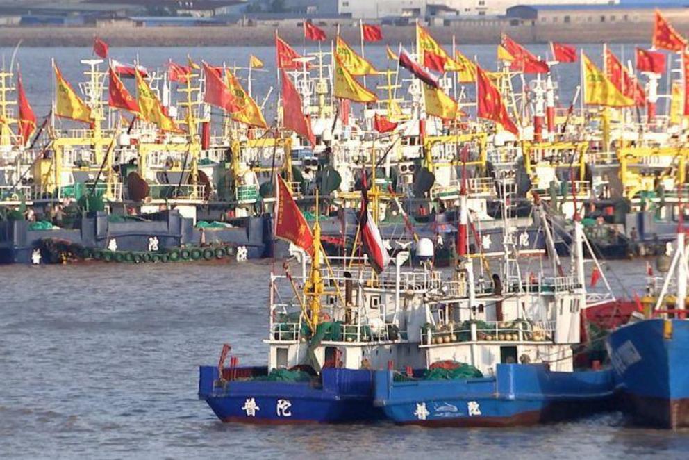 China accounts for a third of the world's consumption of seafood.