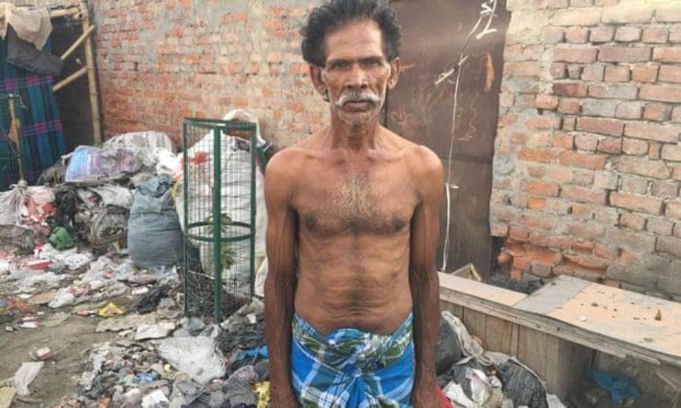 A resident of the Rohini slum that suffered its own fire the day after the one that struck Mansarovar Park.