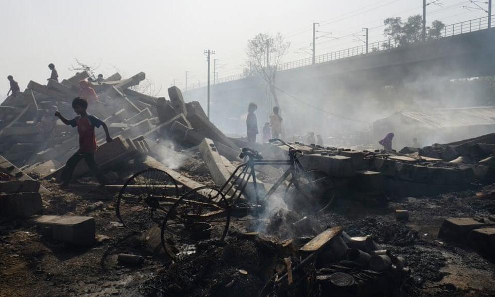 Slum dwellers across the city have every reason to believe authorities want them to disappear, and some think fires are used against them