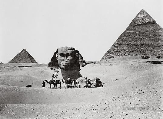 Here Are 10 Extremely Old Images Of The Sphinx You Ve Probably Never   Old4 1546684711344 