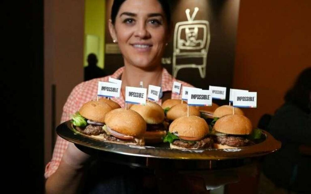 Beef alternatives like the Impossible Burger 2.0, a plant-based vegan burger that tastes like real beef, are one answer to decreasing the consumption of animal products