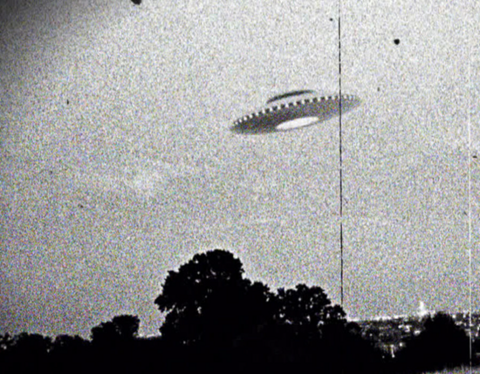 Collection of historic vintage UFO photos