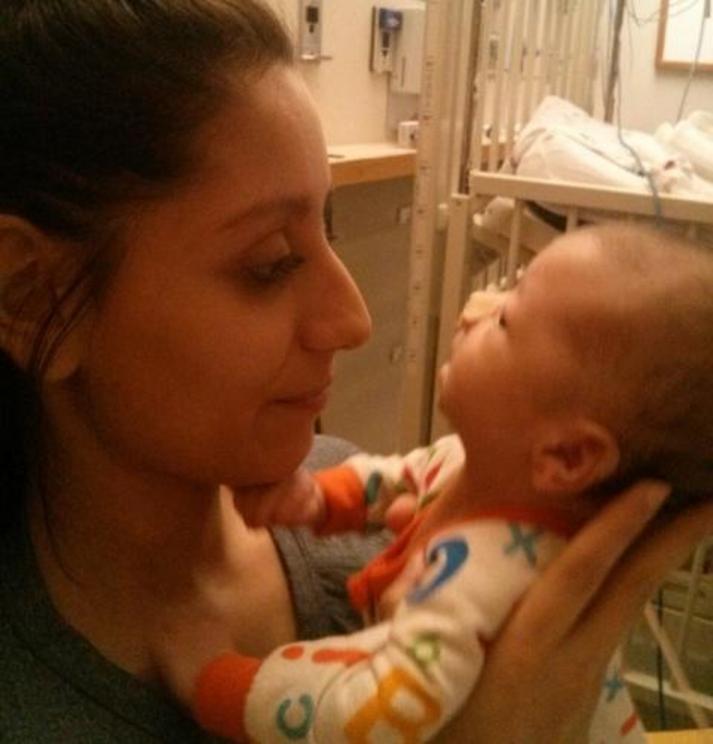 Lindsey and baby Rico. Was the germ theory of disease responsible for Lindsey’s death?