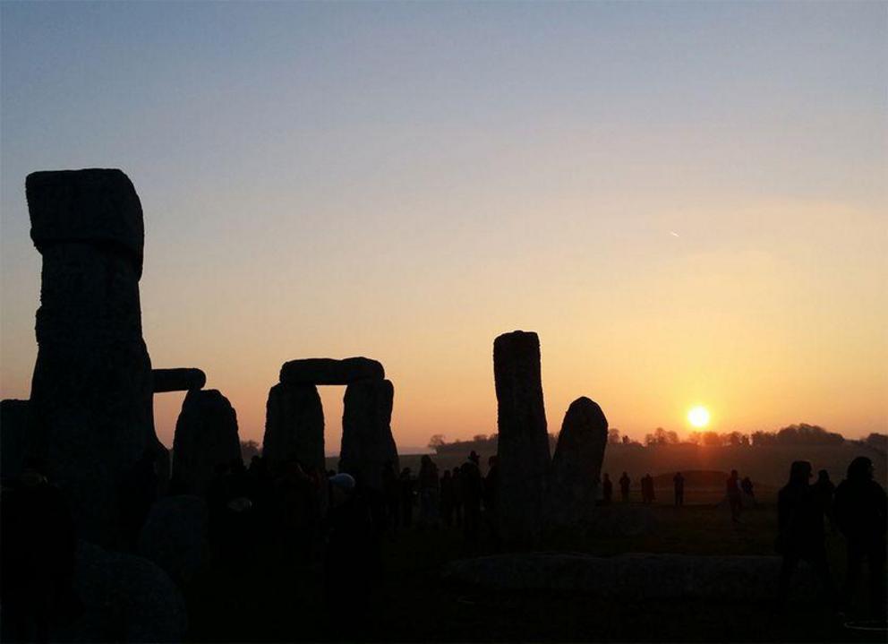The vernal equinox at Stonehenge in the U.K. often attracts in excess of visitors to watch the sun rise in the due east.