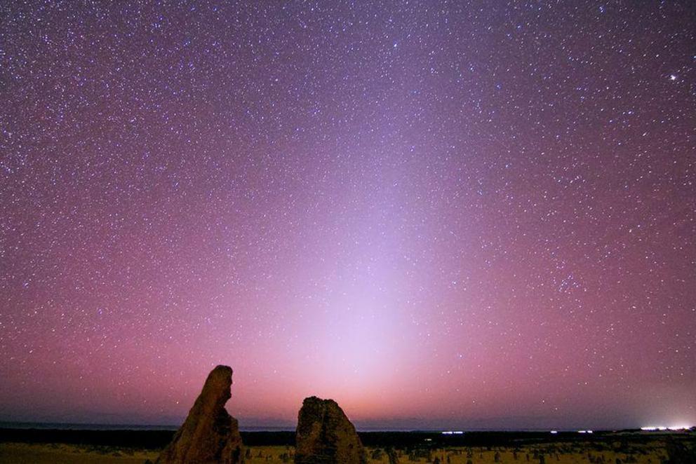 The zodiacal light is also known in astronomy circles as a 'false dawn.'