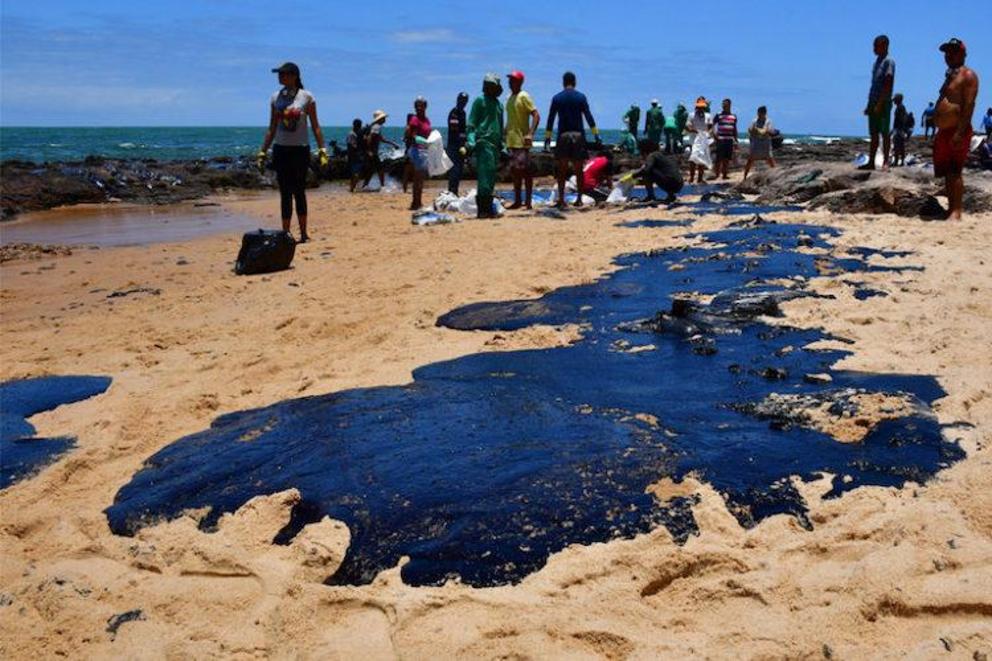 Mysterious ongoing oil spill is already Brazil’s worst on record Brazil-Oil-SPill-2-1-1572614984948