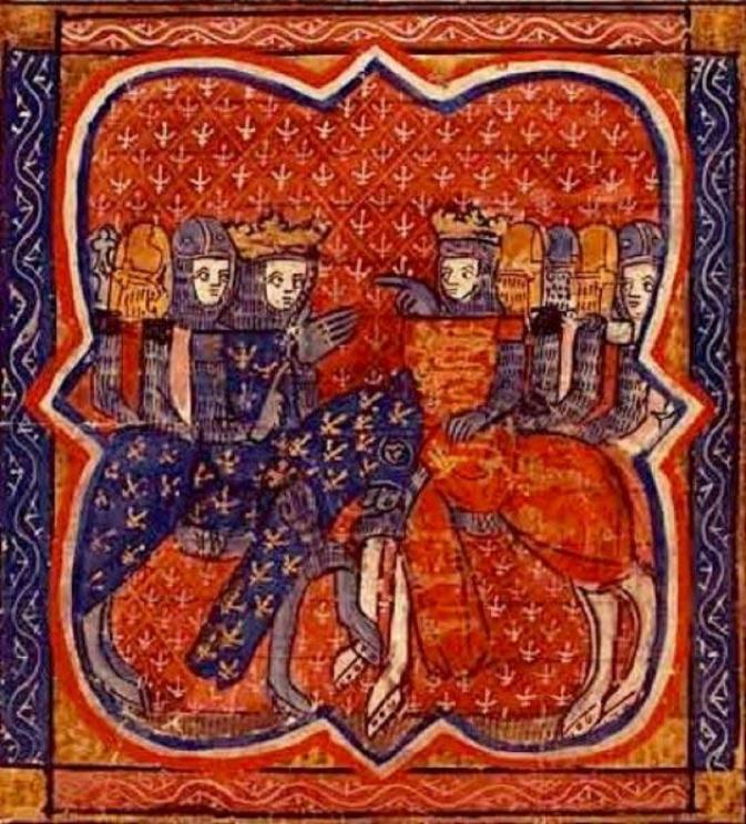 Richard the Lionheart and Philip of France.