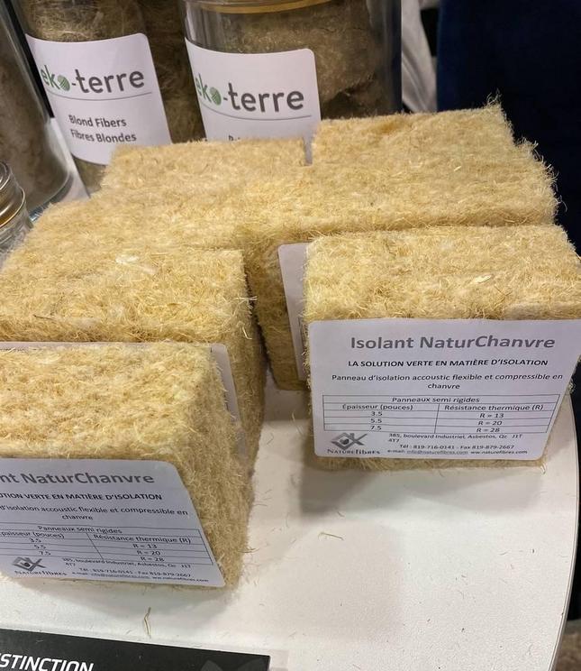 Naturfibre hemp insulation