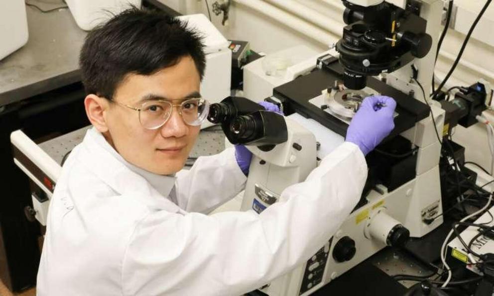 Xian Wang, PhD candidate, has developed a magnetic nano-scale robot that can be moved anywhere inside a human cell. The tool could be used to study cancer and potentially enhance its diagnosis and treatment.