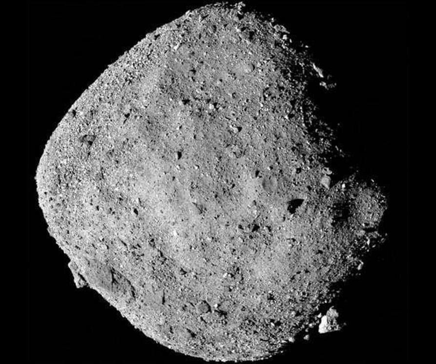 File image fo Asteroid Bennu