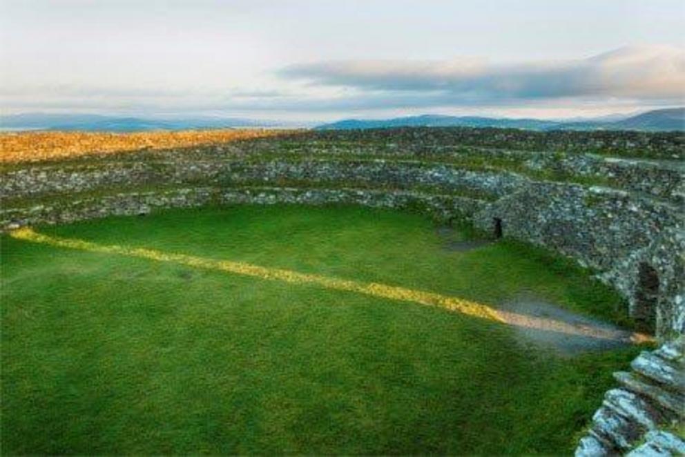 Grianan of Aileach on the equinox.