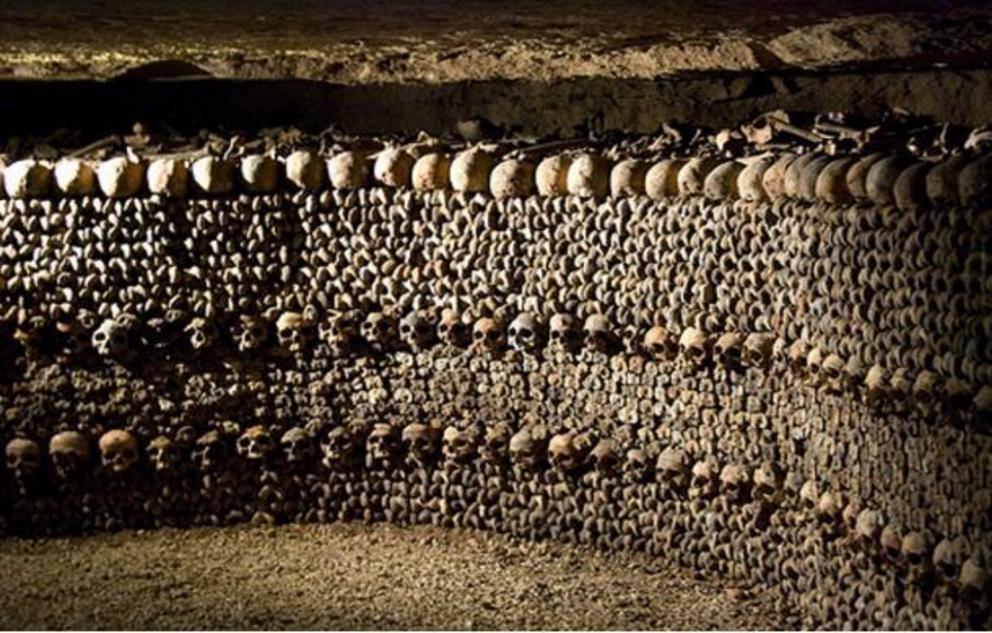 The historic underground catacombs are the final resting place of millions of Parisians.