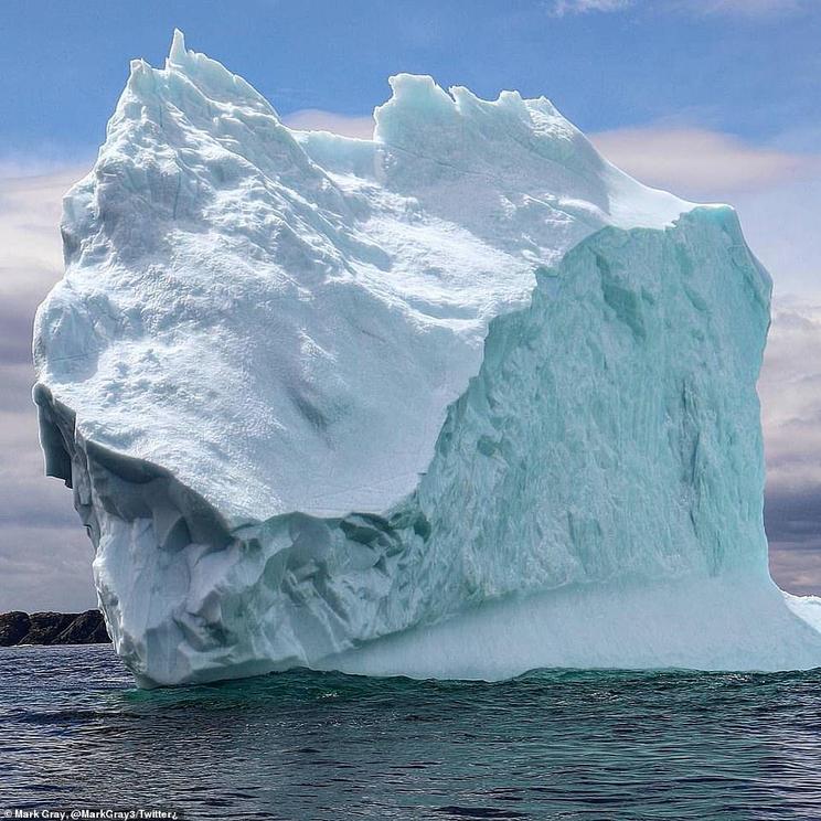 Icebergs come in various shapes and sizes, some small towering as high as 150 feet. Between late spring and early summer the icebergs float through the Labrador Sea, where visitors flock to get a glimpse