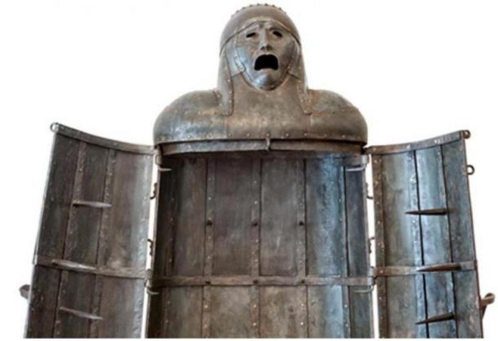 Iron Maiden, medieval torture device.