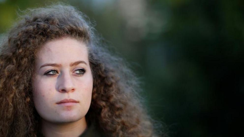 FILE PHOTO: Palestinian activist Ahed Tamimi © REUTERS/Stephane Mahe 