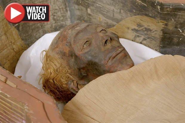 preserved tutankhamun pharaoh noblewoman