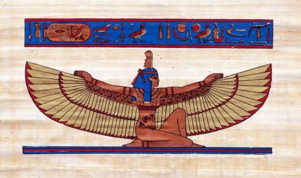 Egyptian goddess Maat