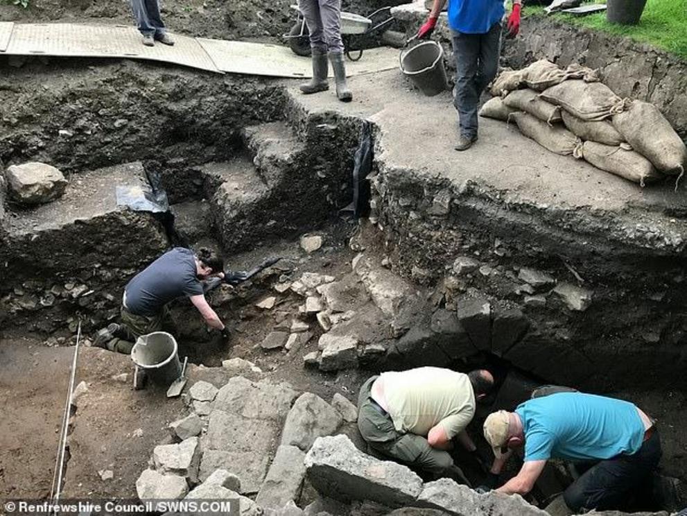 The eight-week Abbey Drain Big Dig was coordinated by Renfrewshire Council and led by Guard Archaeology Ltd. The find is now being covered up again, but the discovery could help lead to a more permanent visitor attraction opening up access to the drain in
