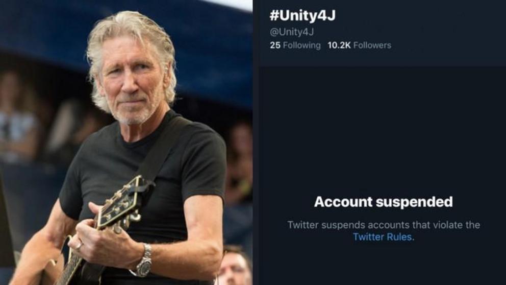 (L) Roger Waters © Digboston / Flickr (R) Unity4J © Twitter  