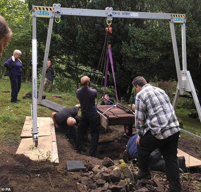 The find was verified by archaeologists from Highland Council and Historic Environment Scotland, before being safely removed from the site by specialist conservators 