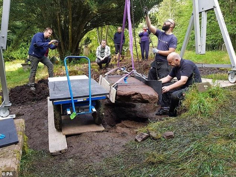 The stone will now be professionally conserved with a view to ultimately putting it on public display at a Highland museum or other suitable venue