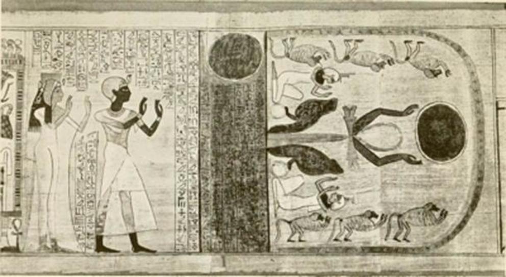 Ancient Egypt literature included hauntings by the Sahu, the ‘ghost’ part of the human soul.