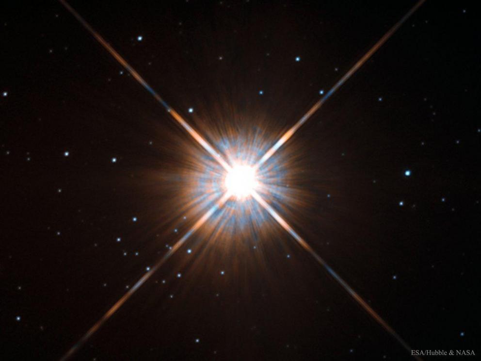 Proxima Centauri, the closest star to our sun, is 4.25 light-years away from Earth.