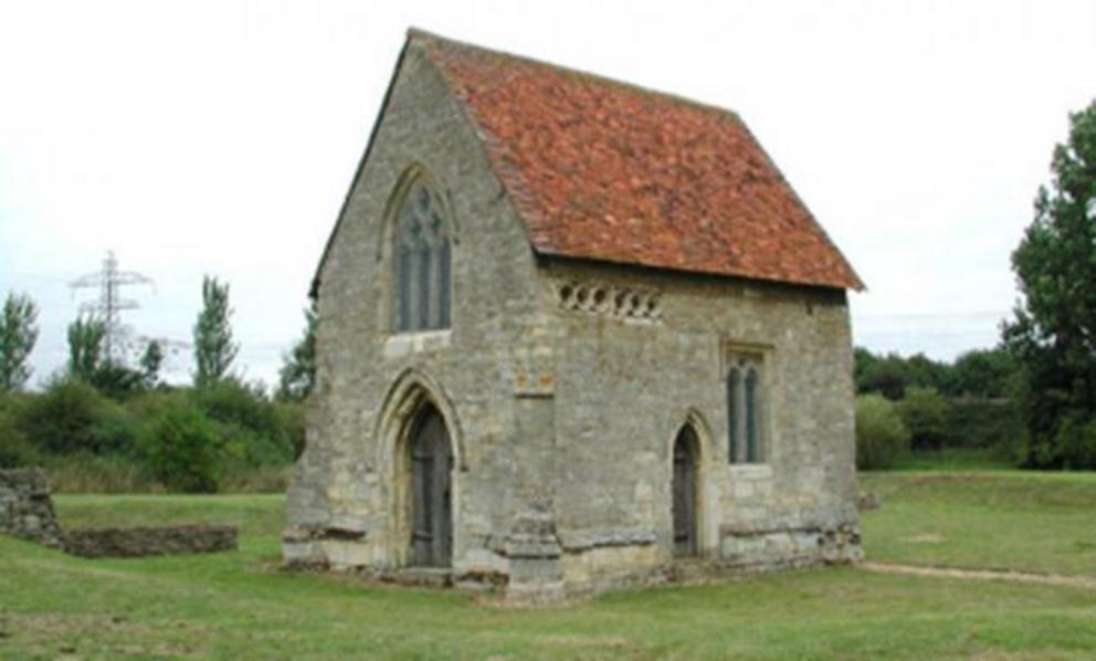 Benedictine priory Chapel of Our Lady, Bradwell Abbey.