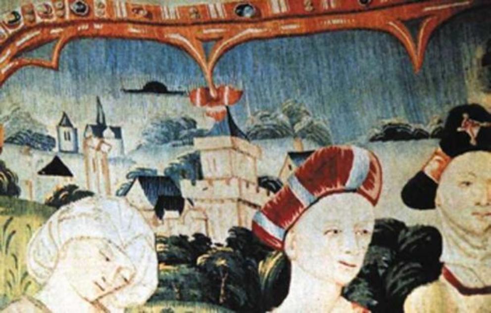 Ancient artists left signs for us to decode. Did they witness UFOs? Life-of-the-Virgin-Mary-1568389205715