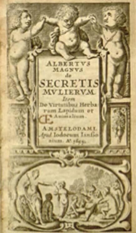 The De Secretis Mulierum was a manual designed to identify a woman's virginity through her demeanor.