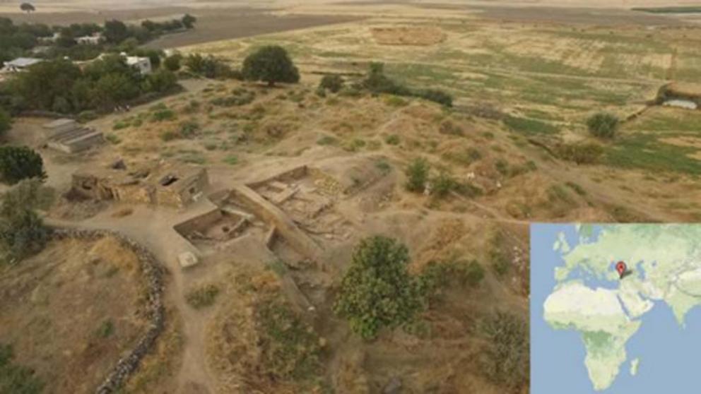 The excavation site at Zincirli, southern Turkey.