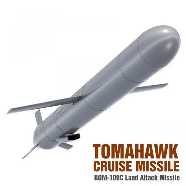 Image of a Tomahawk cruise missile.