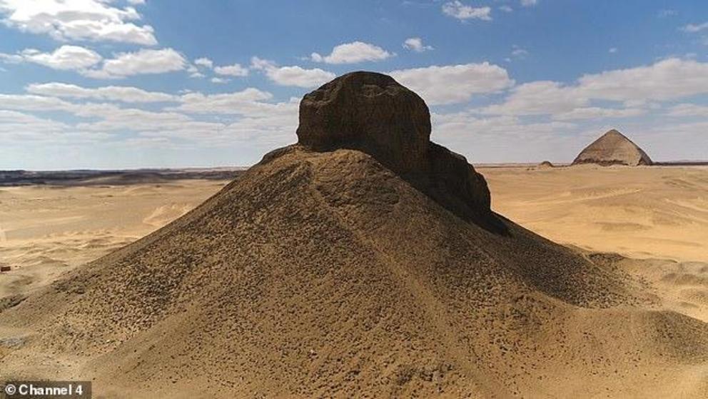 She was buried around a mile from the tomb of her father Ameny Qemau, who is buried in the black pyramid